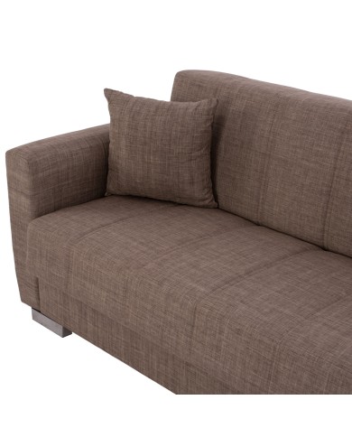 ΚΑΝΑΠΕΣ ΚΡΕΒΑΤΙ POLYA ΔΙΘΕΣΙΟΣ ΚΑΦΕ HM3241.02 150x84x88 εκ.