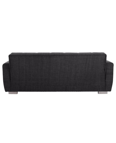 ΚΑΝΑΠΕΣ ΚΡΕΒΑΤΙ POLYA ΤΡΙΘΕΣΙΟΣ HM3240.03 ΓΚΡΙ 215x80x77 εκ.