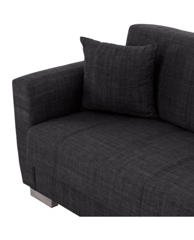 ΚΑΝΑΠΕΣ ΚΡΕΒΑΤΙ POLYA ΔΙΘΕΣΙΟΣ ΓΚΡΙ HM3241.03 150x84x88 εκ.