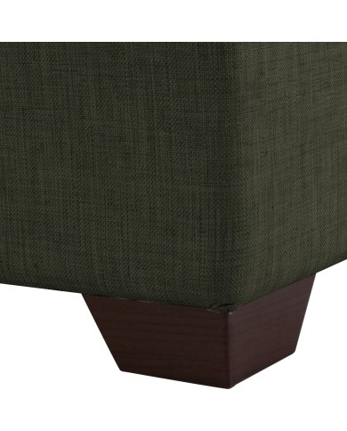 ΚΑΝΑΠΕΣ ΚΡΕΒΑΤΙ GHUFRAN ΓΩΝΙΑ ΑΝΑΣΤΡΕΨΙΜΗ DARK OLIVE HM3244.05 200x133x77Yεκ.