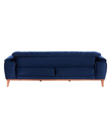 ΚΑΝΑΠΕΣ ΚΡΕΒΑΤΙ BENNINGTON ΤΡΙΘΕΣΙΟΣ ΜΠΛΕ HM3249.18 240x95x80 εκ.