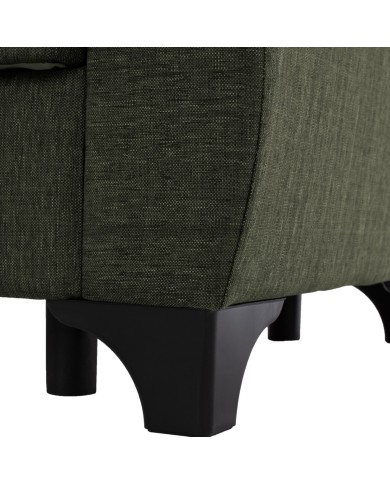 ΚΑΝΑΠΕΣ ΚΡΕΒΑΤΙ HEMA ΔΙΘΕΣΙΟΣ ΨΗΛΗ ΠΛΑΤΗ DARK OLIVE HM3243.05 160x84x88 εκ.