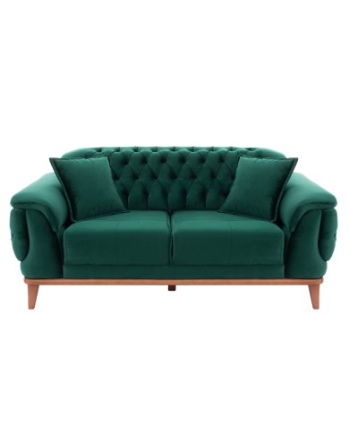 ΚΑΝΑΠΕΣ ΚΡΕΒΑΤΙ BENNINGTON 2ΘΕΣΙΟΣ ΚΥΠΑΡΙΣΣΙ HM3250.13 180x95x80 εκ.