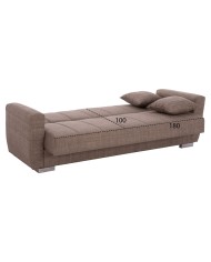 ΣΕΤ ΣΑΛΟΝΙΟΥ 2ΘΕΣΙΟΣ & 3ΘΕΣΙΟΣ HM11747.02-ΜΠΕΖ
