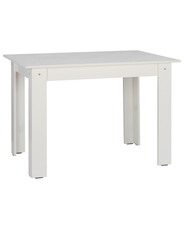 ΤΡΑΠΕΖΙ ΚΟΥΖΙΝΑΣ KELVIN 140x80x77Υεκ. ΛΕΥΚΟ HM2429.03