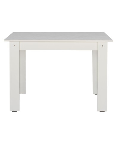 ΤΡΑΠΕΖΙ ΚΟΥΖΙΝΑΣ KELVIN 140x80x77Υεκ. ΛΕΥΚΟ HM2429.03