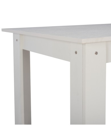 ΤΡΑΠΕΖΙ ΚΟΥΖΙΝΑΣ KELVIN 140x80x77Υεκ. ΛΕΥΚΟ HM2429.03