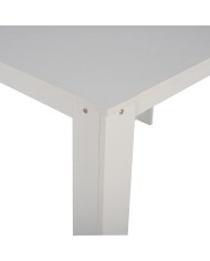 ΤΡΑΠΕΖΙ ΚΟΥΖΙΝΑΣ KELVIN 140x80x77Υεκ. ΛΕΥΚΟ HM2429.03