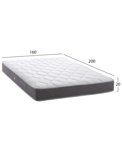 ΣΤΡΩΜΑ DREAMTOPIA ΣΕΙΡΑ LULLABY HM655.160 BONNELL SPRING 160x200 εκ.