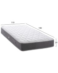 ΣΤΡΩΜΑ DREAMTOPIA ΣΕΙΡΑ LULLABY HM655.110 BONNELL SPRING 110x190 εκ.
