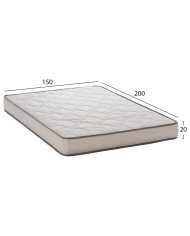 ΣΤΡΩΜΑ DREAMTOPIA ΣΕΙΡΑ RELIEF HM653.150 BONNELL SPRING 150x200 εκ.