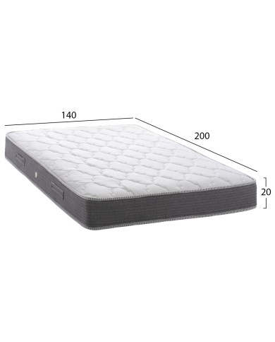 ΣΤΡΩΜΑ DREAMTOPIA ΣΕΙΡΑ LULLABY HM655.140-200 BONNELL SPRING 140x200 εκ.