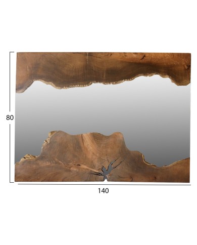 ΚΑΘΡΕΠΤΗΣ HM9363 ΑΠΟ ΜΑΣΙΦ ΞΥΛΟ ΤEAK ΦΥΣΙΚΟ 140X80YΕΚ.