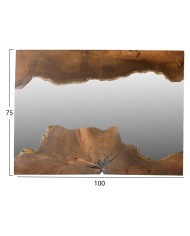 ΚΑΘΡΕΠΤΗΣ HM9364 ΑΠΟ ΜΑΣΙΦ ΞΥΛΟ ΤEAK ΦΥΣΙΚΟ 100X75YΕΚ.