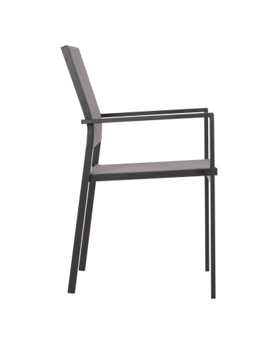ΠΟΛΥΘΡΟΝΑ ΜΕΤΑΛΛΙΚΗ NEDAN ΓΚΡΙ ΜΕ TEXTLINE ΓΚΡΙ HM5876.02 54X54X86Υεκ.