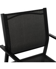 ΠΟΛΥΘΡΟΝΑ ΜΕΤΑΛΛΙΚH NEDAN ΜΑΥΡΗ ΜΕ TEXTLINE ΜΑΥΡΟ HM5876.01 54X54X86Υεκ.