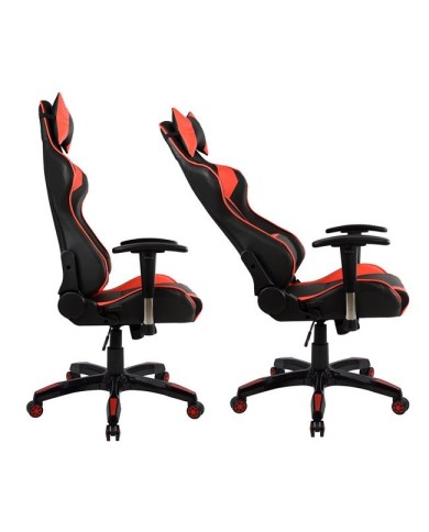 ΠΟΛΥΘΡΟΝΑ GAMING ZAYN HM1056.01 ΜΑΥΡΟ-ΚΟΚΚΙΝΟ PU 67x70x134 εκ.