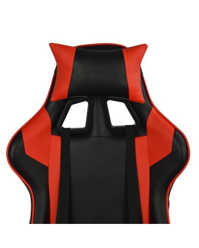 ΠΟΛΥΘΡΟΝΑ GAMING ZAYN HM1056.01 ΜΑΥΡΟ-ΚΟΚΚΙΝΟ PU 67x70x134 εκ.