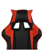 ΠΟΛΥΘΡΟΝΑ GAMING ZAYN HM1056.01 ΜΑΥΡΟ-ΚΟΚΚΙΝΟ PU 67x70x134 εκ.