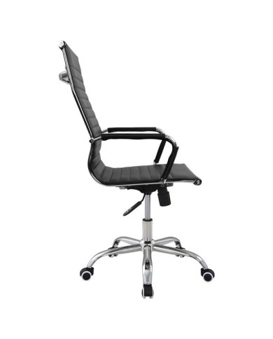 ΚΑΡΕΚΛΑ ΓΡΑΦΕΙΟΥ HM1059.01 BOSS ΔΙΕΥΘΥΝΤΟΥ ΠΟΔΙ ΧΡΩΜΙΟΥ 54x70x113,5