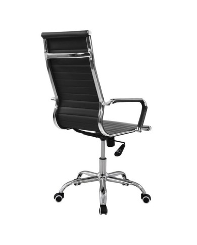 ΚΑΡΕΚΛΑ ΓΡΑΦΕΙΟΥ HM1059.01 BOSS ΔΙΕΥΘΥΝΤΟΥ ΠΟΔΙ ΧΡΩΜΙΟΥ 54x70x113,5