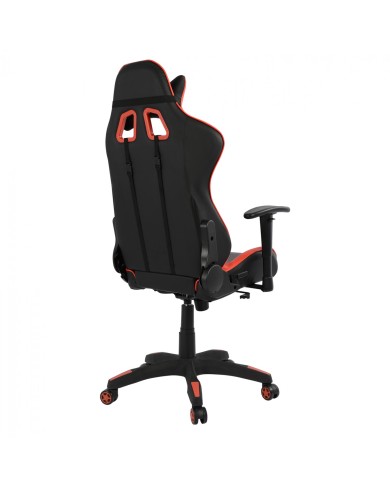 ΚΑΡΕΚΛΑ ΓΡΑΦΕΙΟΥ GAMING HM1062.01 SPEED ΜΑΥΡΟ ΚΟΚΚΙΝΟ PU 68,5 x 71,5 x 133,5 εκ.