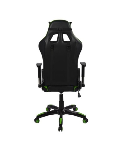 ΠΟΛΥΘΡΟΝΑ GAMING RACING HM1056.03 ΜΑΥΡΟ - ΠΡΑΣΙΝΟ PU 67x70x134 εκ.