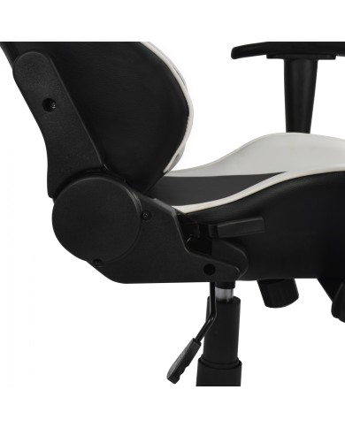 ΠΟΛΥΘΡΟΝΑ GAMING ZAYN HM1056.04 ΜΑΥΡΟ-ΛΕΥΚΟ PU 67x70x134 cm