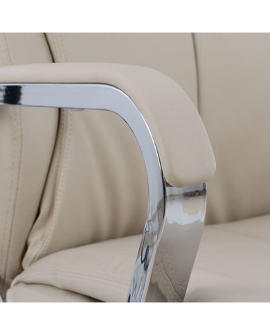 ΚΑΡΕΚΛΑ ΓΡΑΦΕΙΟΥ SHASHI HM1093.07 ΕΚΡΟΥ 63x80x(118-126) cm