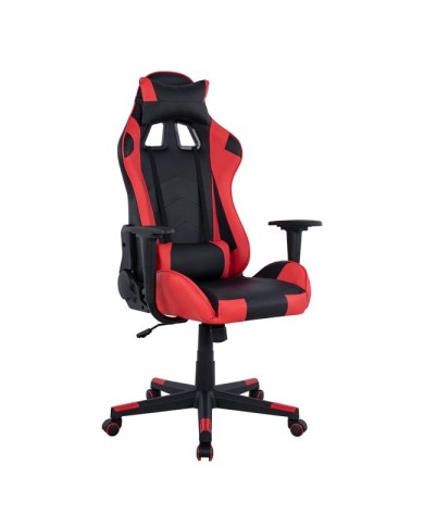 ΠΟΛΥΘΡΟΝΑ GAMING WINTER HM1137.01 ΜΑΥΡΗ-KOKKINH 68Χ67Χ130 ΕΚ