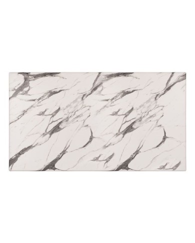 ΕΠΙΦΑΝΕΙΑ ΤΡΑΠΕΖΙΟΥ WERZALIT 120Χ80 MARBLE WHITE-GREY 5657 HM5630.11