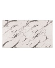 ΕΠΙΦΑΝΕΙΑ ΤΡΑΠΕΖΙΟΥ WERZALIT 120Χ80 MARBLE WHITE-GREY 5657 HM5630.11