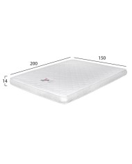 ΣΤΡΩΜΑ ΜΕ FOAM ΧΩΡΙΣ ΕΛΑΤΗΡΙΑ JORDY 150X200 HM374.05  (ROLL PACKING)
