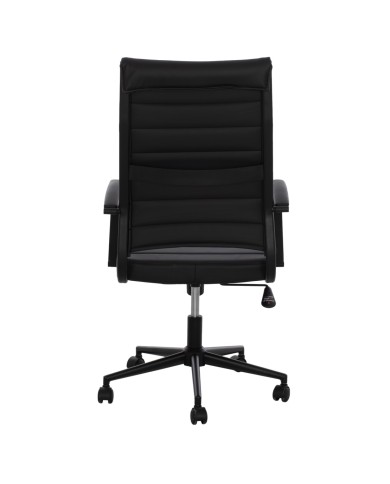 ΚΑΡΕΚΛΑ ΓΡΑΦΕΙΟΥ SUPERIOR HM1165.01 ΜΑΥΡΟ PU ΔΙΕΥΘΥΝΤH 62x71,5x113 εκ.