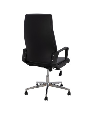 ΚΑΡΕΚΛΑ ΓΡΑΦΕΙΟΥ ΜΑΥΡΗ SUPERIOR HM1167.01 72x70x121 εκ.