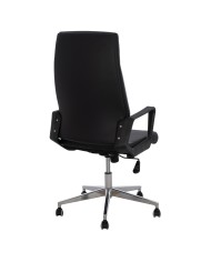 ΚΑΡΕΚΛΑ ΓΡΑΦΕΙΟΥ ΜΑΥΡΗ SUPERIOR HM1167.01 72x70x121 εκ.