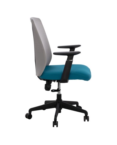 ΚΑΡΕΚΛΑ ΓΡΑΦΕΙΟΥ SUPERIOR ΜΠΛΕ-ΓΚΡΙ HM1170.08 65x62x100 εκ.