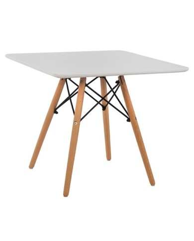 ΤΡΑΠΕΖΙ MINIMAL KID 60X60X51Yεκ. ΛΕΥΚΟ HM8452.01