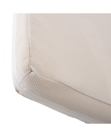 ΜΑΞΙΛΑΡΙ ΞΑΠΛΩΣΤΡΑΣ TEXTILENE 600gr/m2 2X1 SIFNOS ΜΠΕΖ HM11234.60T 196(117+1+78)x58x6εκ.