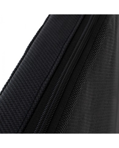 ΜΑΞΙΛΑΡΙ ΞΑΠΛΩΣΤΡΑΣ TEXTILENE 600gr/m2 2X1 SIFNOS ΜΑΥΡΟ HM11234.05T 196(117+1+78)x58x6εκ.