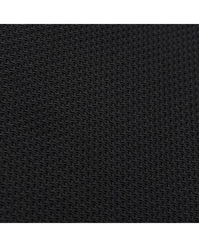 ΜΑΞΙΛΑΡΙ ΞΑΠΛΩΣΤΡΑΣ TEXTILENE 600gr/m2 2X1 SIFNOS ΜΑΥΡΟ HM11234.05T 196(117+1+78)x58x6εκ.