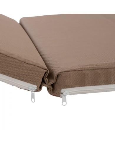 ΜΑΞΙΛΑΡΙ ΞΑΠΛΩΣΤΡΑΣ TEXTILENE 600gr/m2 2X1 SIFNOS ΜΟΚΑ HM11234.04T 196(117+1+78)x58x6 εκ.