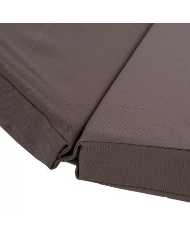 ΜΑΞΙΛΑΡΙ ΞΑΠΛΩΣΤΡΑΣ POLYESTER CHIOS ΓΚΡΙ HM11234.10P 192x58x6 εκ.