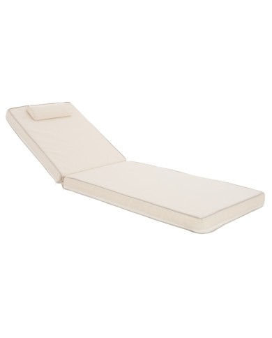 ΜΑΞΙΛΑΡΙ ΞΑΠΛΩΣΤΡΑΣ TEXTILENE 600gr SIFNOS ΜΠΕΖ HM11236.60T 196(117+1+78)x58x9εκ.