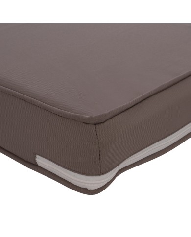 ΜΑΞΙΛΑΡΙ ΞΑΠΛΩΣΤΡΑΣ POLYESTER CHIOS ΓΚΡΙ HM11236.10P 196(117+1+78)x58x9εκ.