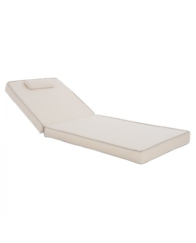 ΜΑΞΙΛΑΡΙ ΞΑΠΛΩΣΤΡΑΣ TEXTILENE 600gr/m2 2X1 SIFNOS ΜΠΕΖ HM11237.60T 194x70x11εκ.