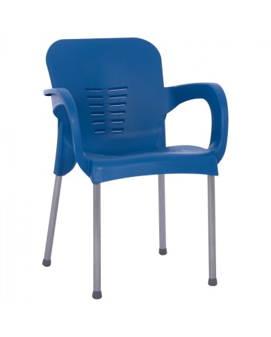 ΠΟΛΥΘΡΟΝΑ ΠΟΛΥΠΡΟΠΥΛΕΝΙΟΥ RECYCLED HM5592.18 ΜΠΛΕ ΧΡΩΜΑ 59x58x81 cm.