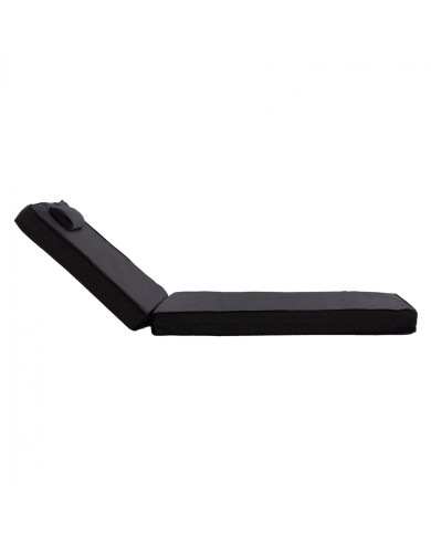 ΜΑΞΙΛΑΡΙ ΞΑΠΛΩΣΤΡΑΣ TEXTILENE 600gr/m2 2X1 SIFNOΜΑΥΡΟ HM11237.05T 194x70x11 εκ.