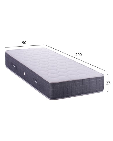 ΣΤΡΩΜΑ DREAMTOPIA CLOUD9 HM656.90-200 BONNELL SPRING 90x200 εκ.