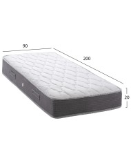 ΣΤΡΩΜΑ DREAMTOPIA ΣΕΙΡΑ LULLABY HM655.90-200 BONNELL SPRING 90x200 εκ.